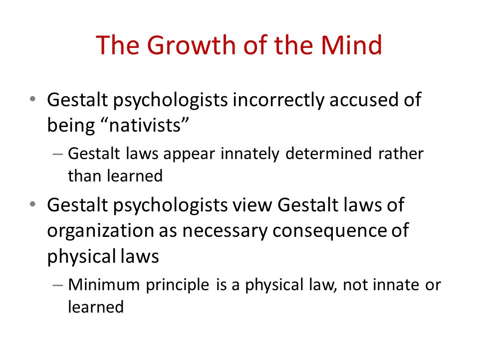 Gestalt psychology